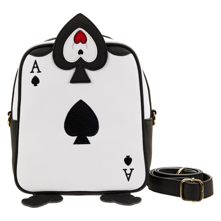 Loungefly Disney Alice in Wonderland Ace of Spades Crossbody