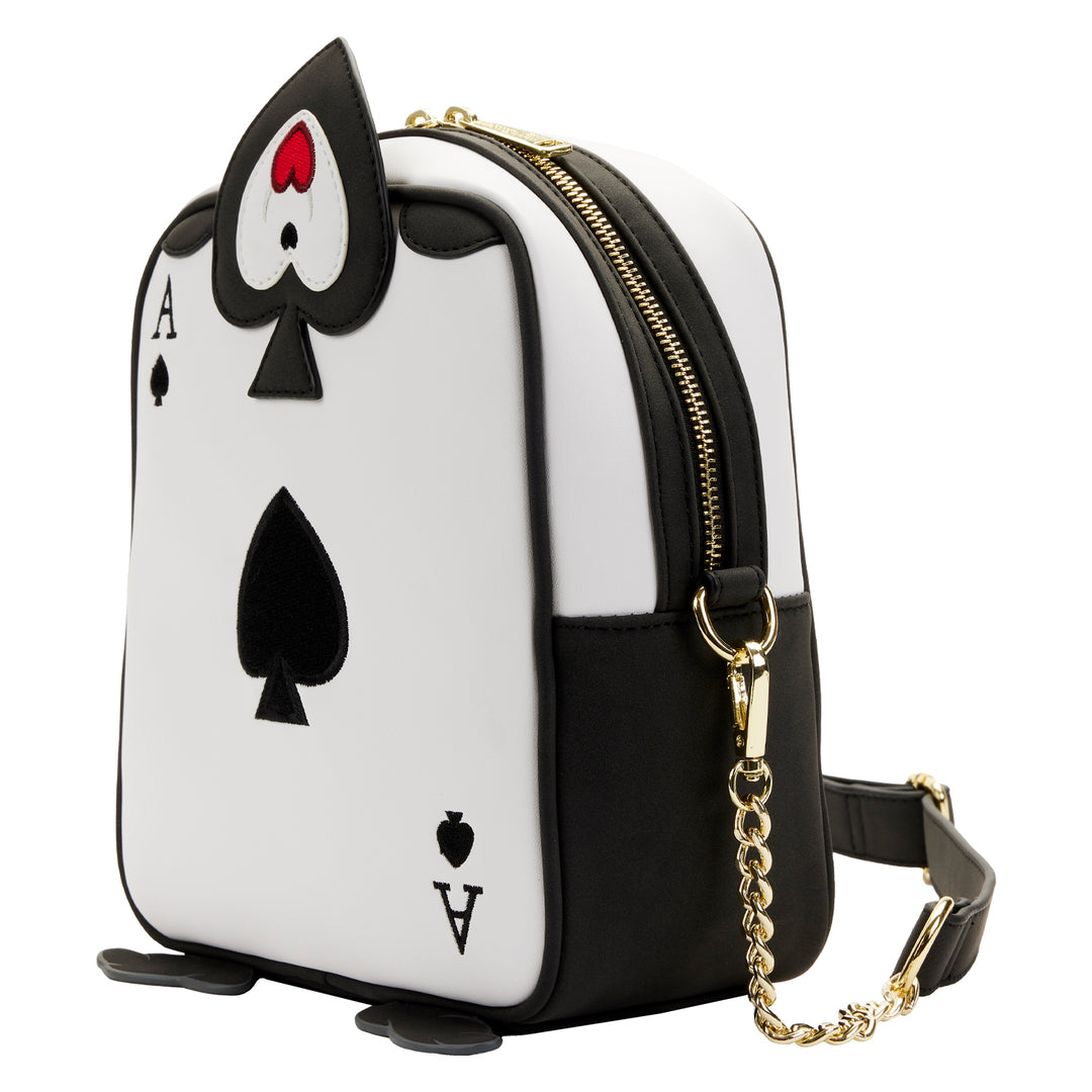 Loungefly Disney Alice in Wonderland Ace of Spades Crossbody