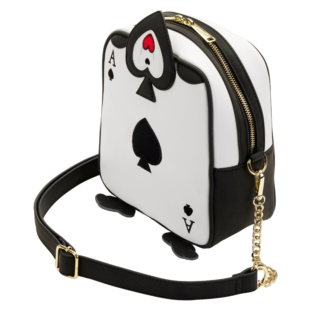 Loungefly Disney Alice in Wonderland Ace of Spades Crossbody