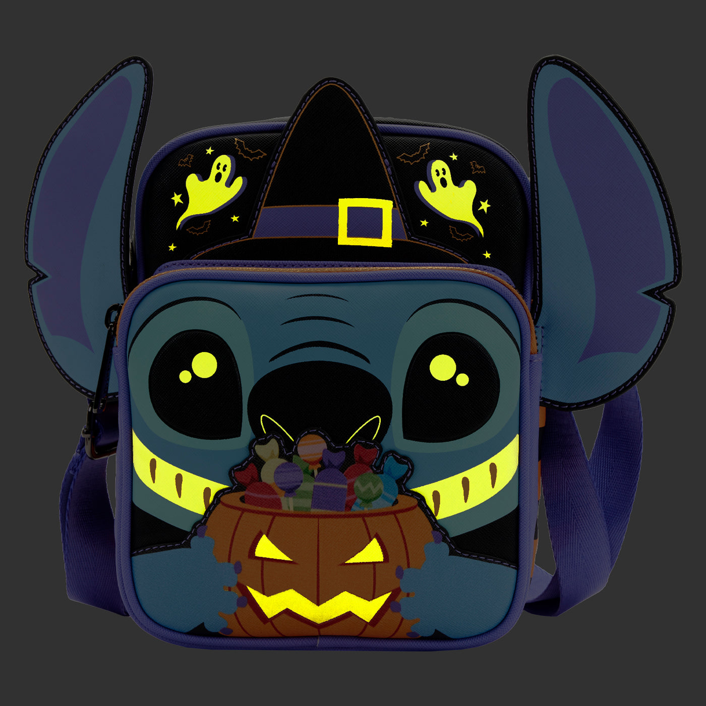 Disney Lilo & Stitch Halloween Candy Cosplay Passport Bag
