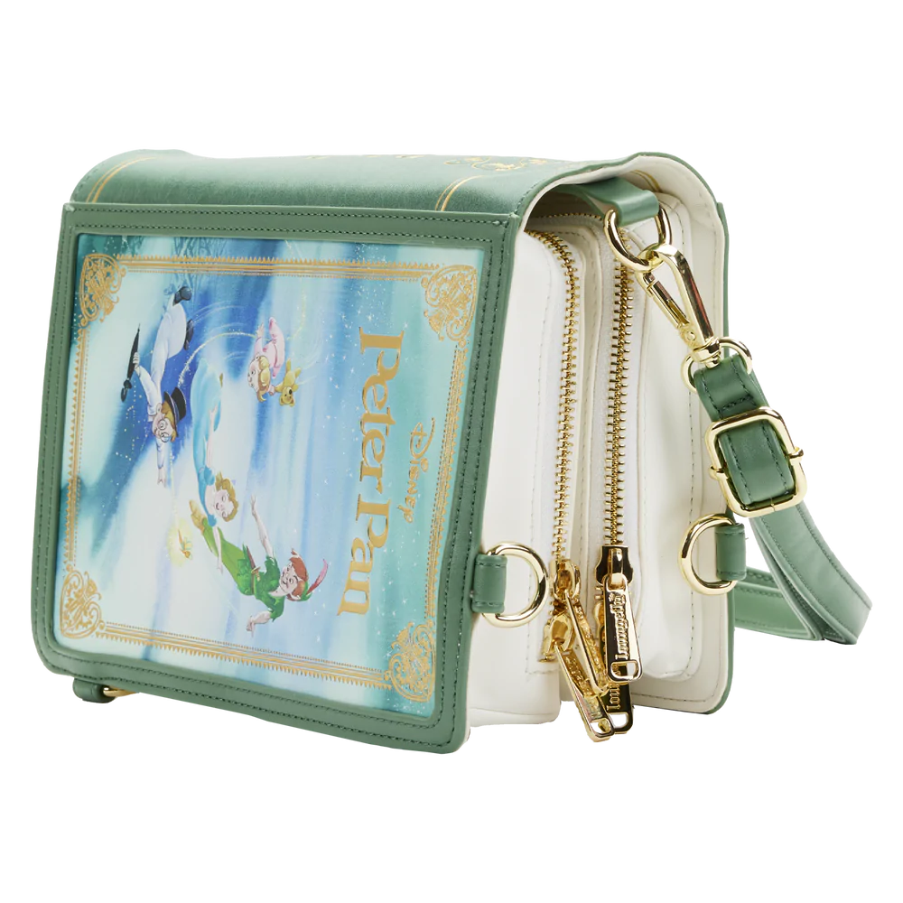 Loungefly Disney Peter Pan Book Series Convertible Crossbody