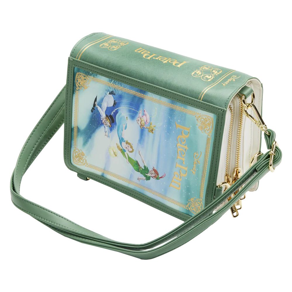 Loungefly Disney Peter Pan Book Series Convertible Crossbody