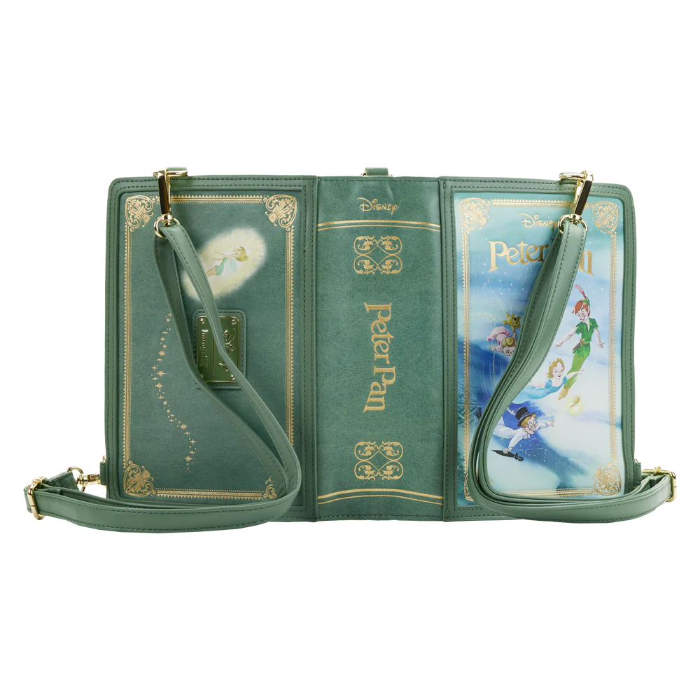 Loungefly Disney Peter Pan Book Series Convertible Crossbody