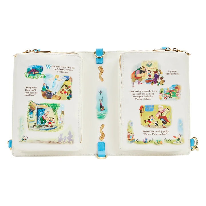 Disney Pinocchio Book Series Convertible Crossbody