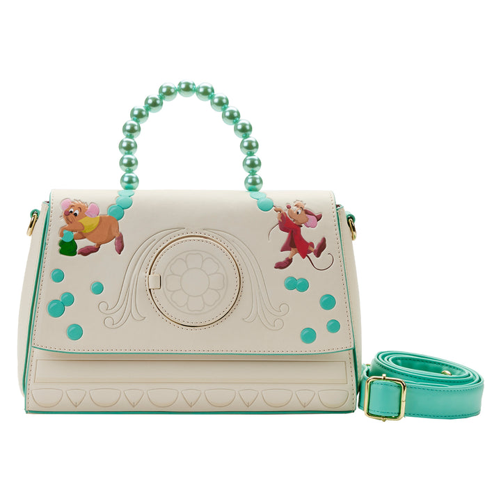 Disney Cinderella Gus Gus & Jack Jack Bead Handle Crossbody