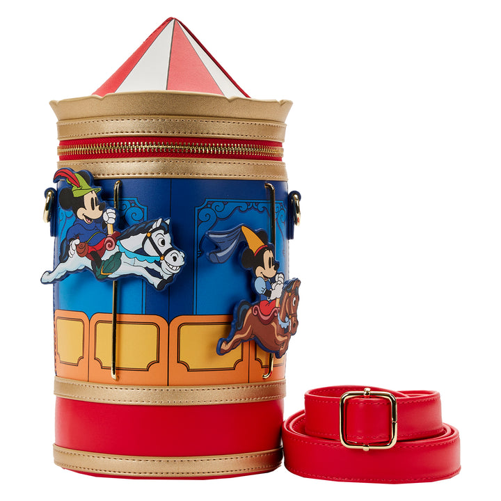 Disney Brave Little Tailor Mickey & Minnie Carousel Crossbody