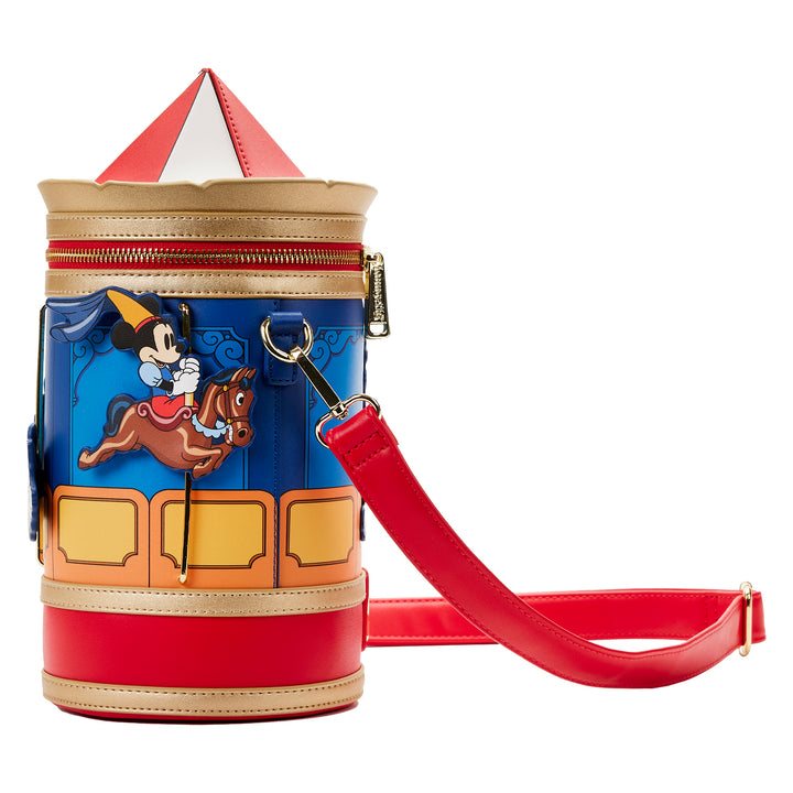 Disney Brave Little Tailor Mickey & Minnie Carousel Crossbody