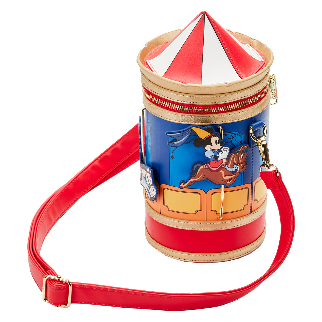 Disney Brave Little Tailor Mickey & Minnie Carousel Crossbody