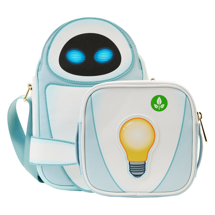 Disney Pixar Wall-e Eve Glow in the Dark Passport Crossbuddy