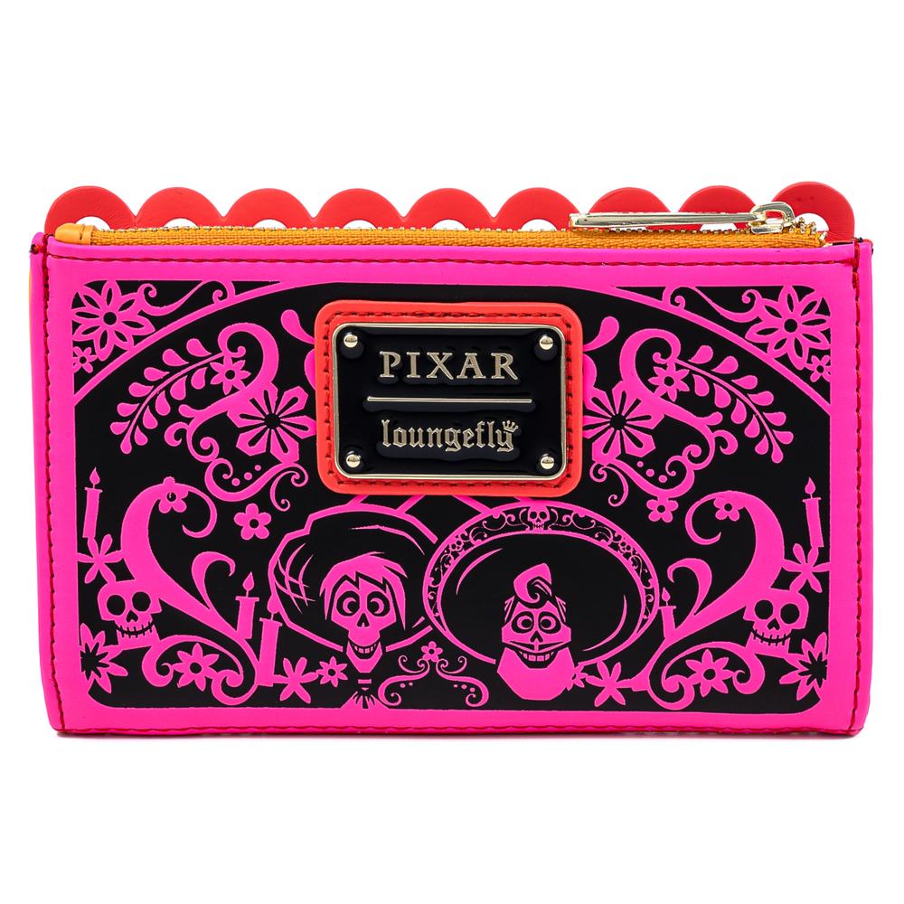 Loungefly Disney Pixar Coco Diecut Party Flags Wallet