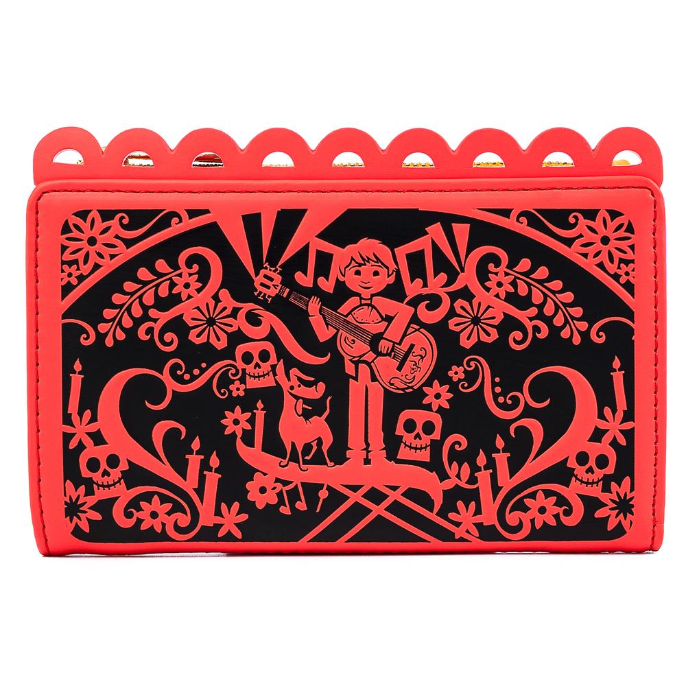 Loungefly Disney Pixar Coco Diecut Party Flags Wallet