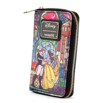 Loungefly Disney Beauty and the Beast Belle Castle Series Wallet