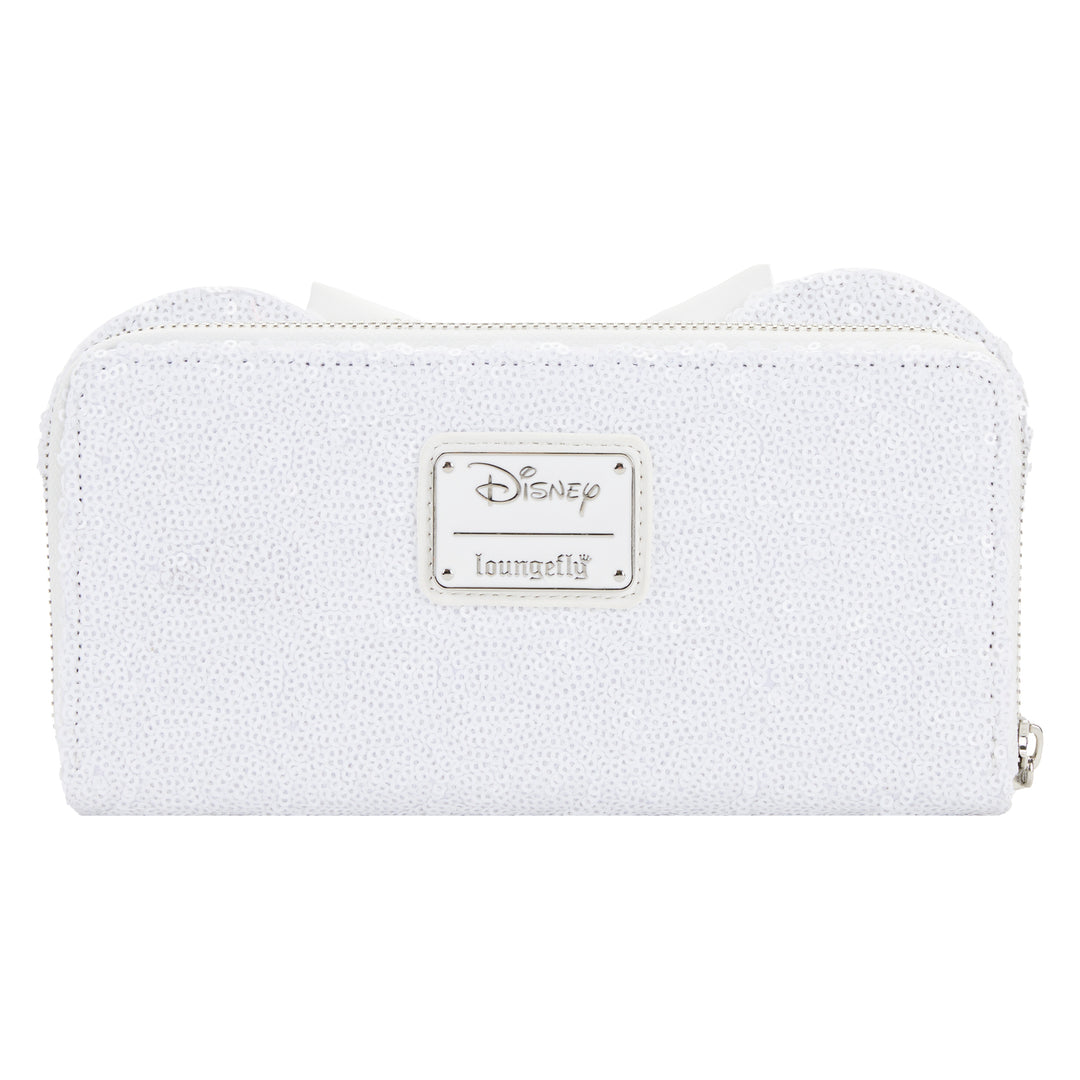 Loungefly Disney Minnie Sequin Wedding Wallet