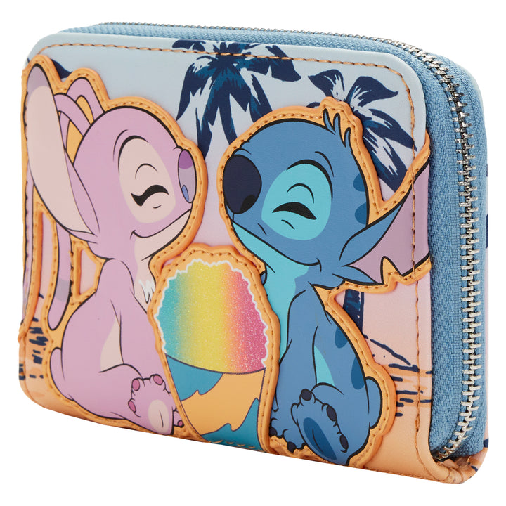 Loungefly Disney Lilo & Stitch Snow Cone Date W/Angel Wallet