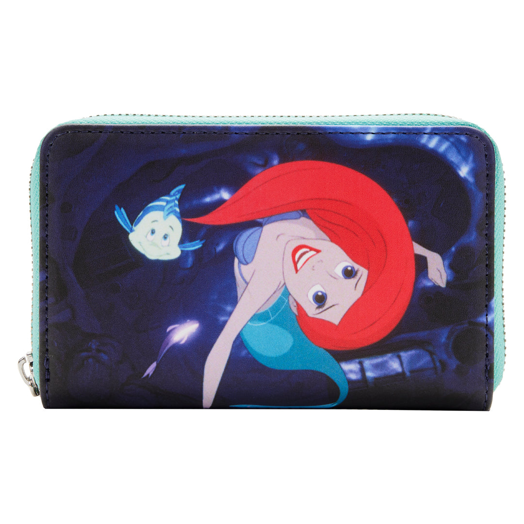 Disney The Little Mermaid Princess Scenes Wallet