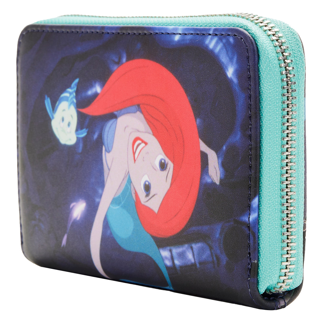 Disney The Little Mermaid Princess Scenes Wallet