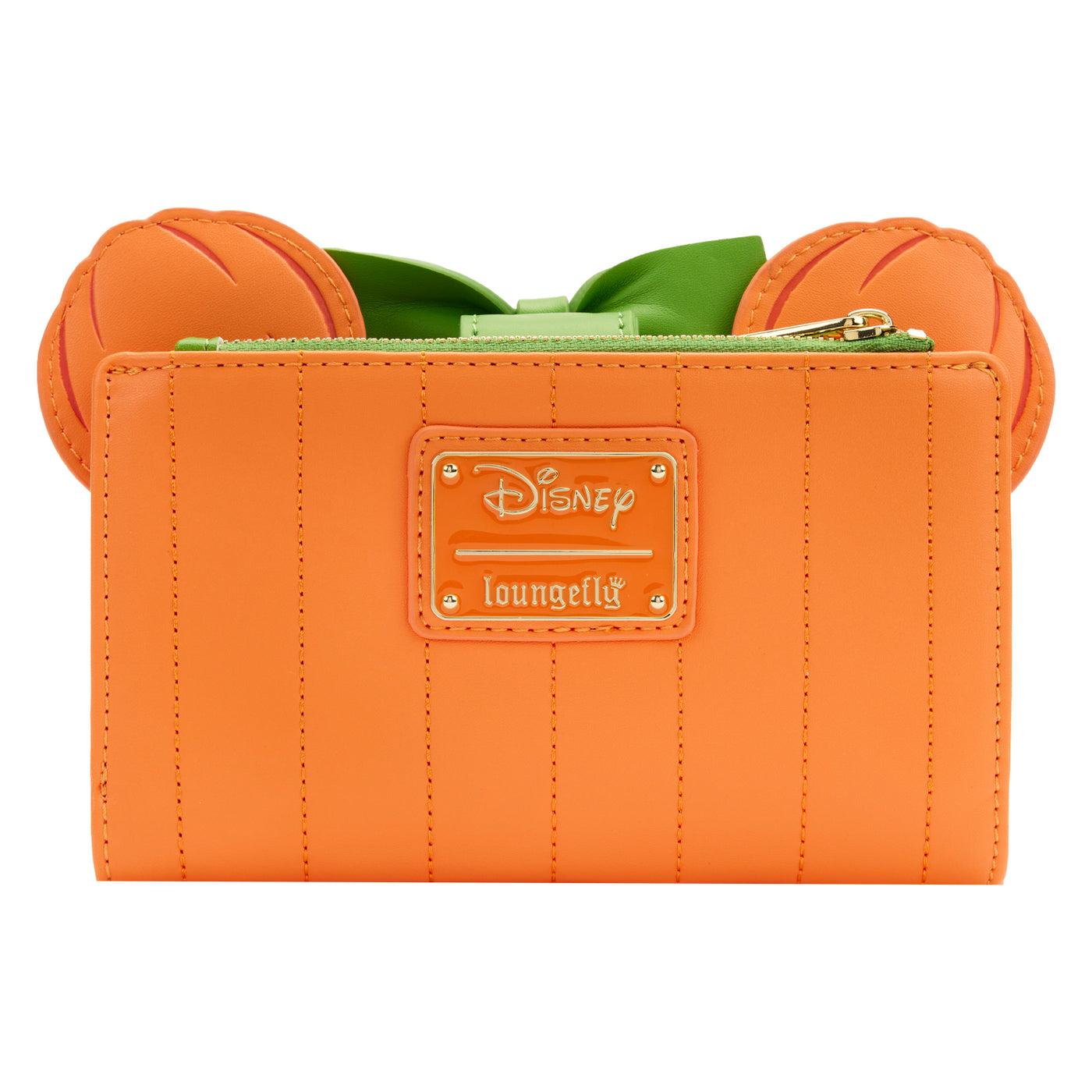 Loungefly Disney Minnie Pumpkin Glow in the Dark Wallet