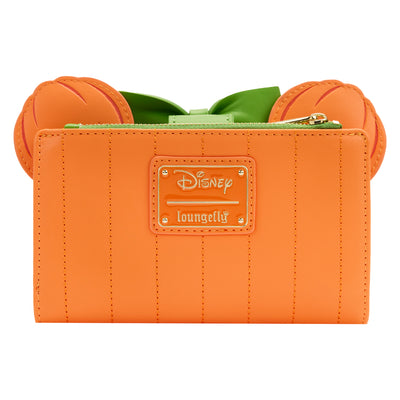 Loungefly Disney Minnie Pumpkin Glow in the Dark Wallet