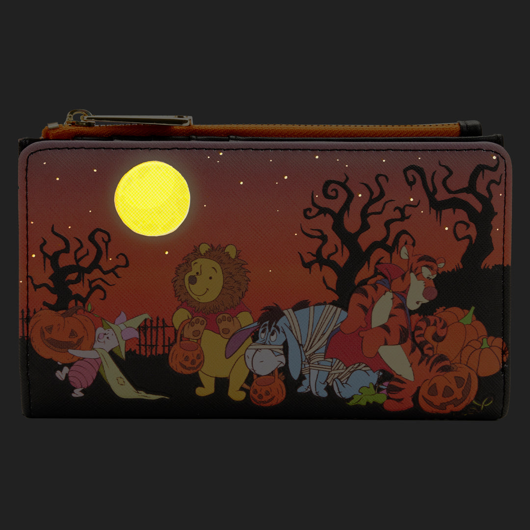 Loungefly Disney Winnie the Pooh Halloween Glow in the Dark Wallet