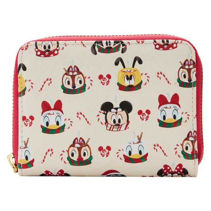 Disney Holiday Hot Cocoa Mugs AOP Wallet