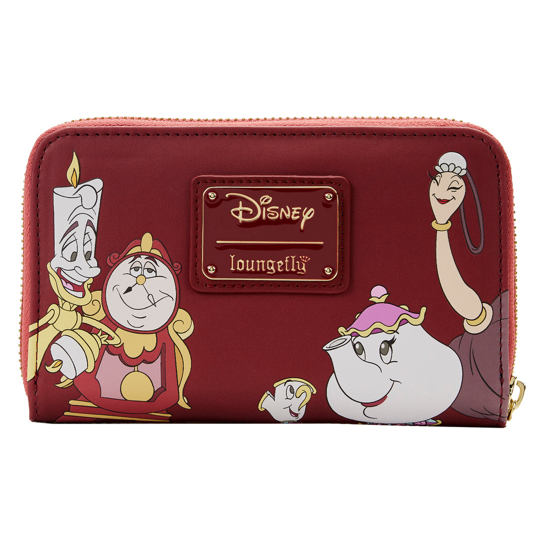 Disney Beauty and the Beast Fireplace Scene Wallet