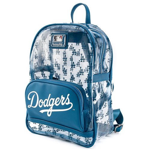 MLB Los Angeles Dodgers Clear Mini Backpack