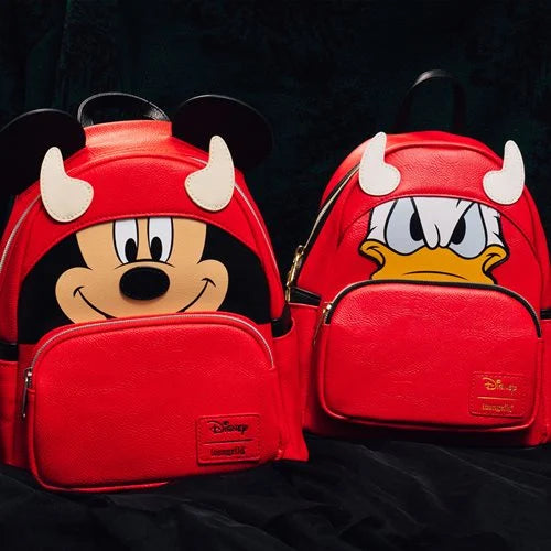 Loungefly Disney Mickey Mouse Devil Cosplay Mini Backpack