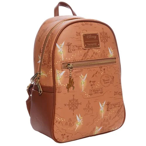 Loungefly Disney Peter Pan Neverland Map Mini Backpack