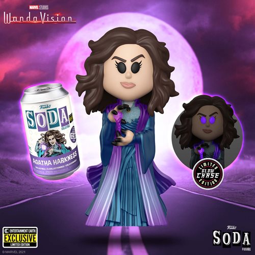 Marvel Studios Wandavision Agatha Brooch and Necklace + offers Funko Soda