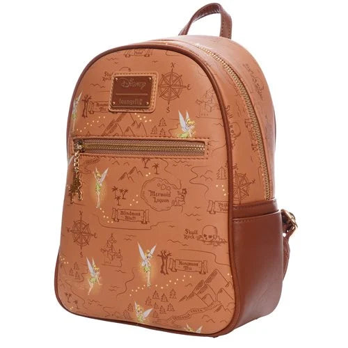 Loungefly Disney Peter Pan Neverland Map Mini Backpack