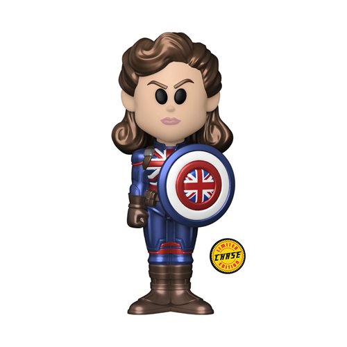 Funko Marvel Studios What If? Captain Carter Vinyl Soda Figure Limited Edition