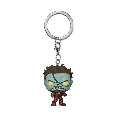Funko Pocket Pop! Keychain Marvel Studios What If? Zombie Iron Man