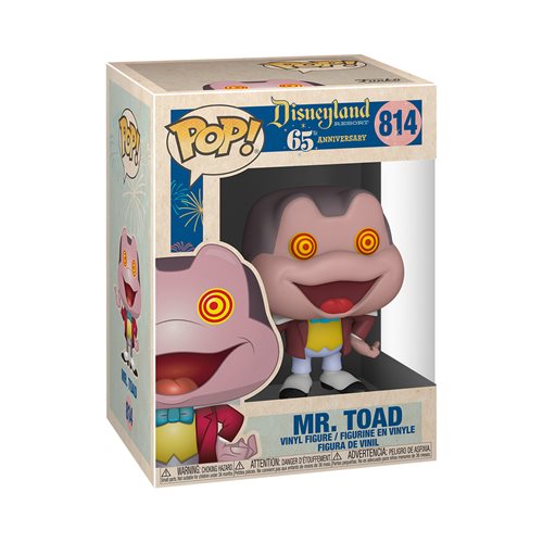 Funko Disneyland 65th Anniversary Mr. Toad Spinning Eyes Pop! Vinyl Figure