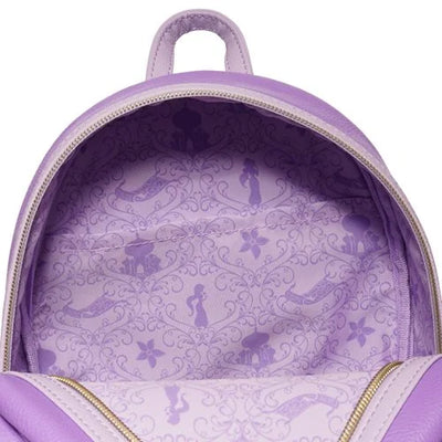 Disney Aladdin Purple Dress Jasmine Cosplay Mini Backpack