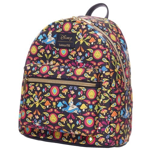 Disney Alice in Wonderland Retro AOP Mini Backpack