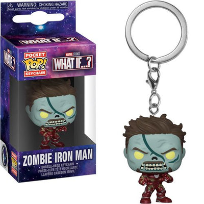Funko Pocket Pop! Keychain Marvel Studios What If? Zombie Iron Man