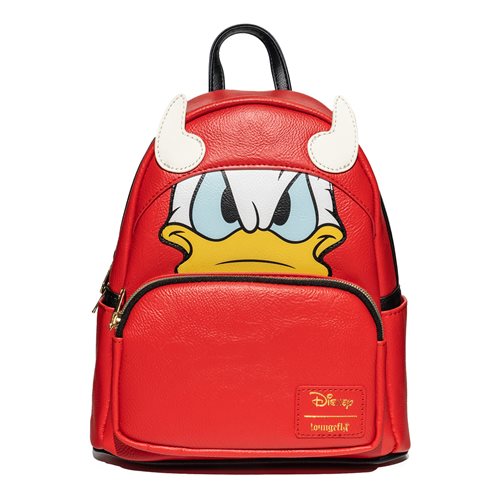 Loungefly Disney Donald Duck Devil Cosplay Mini Backpack