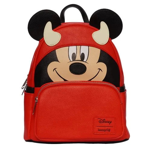 Loungefly Disney Mickey Mouse Devil Cosplay Mini Backpack