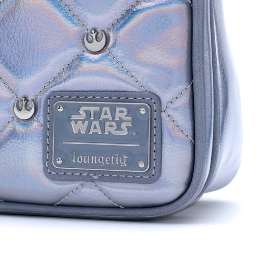 Loungefly Star Wars Iredescent Hoth 40th Anniversary Empire Strikes Back Mini Backpack