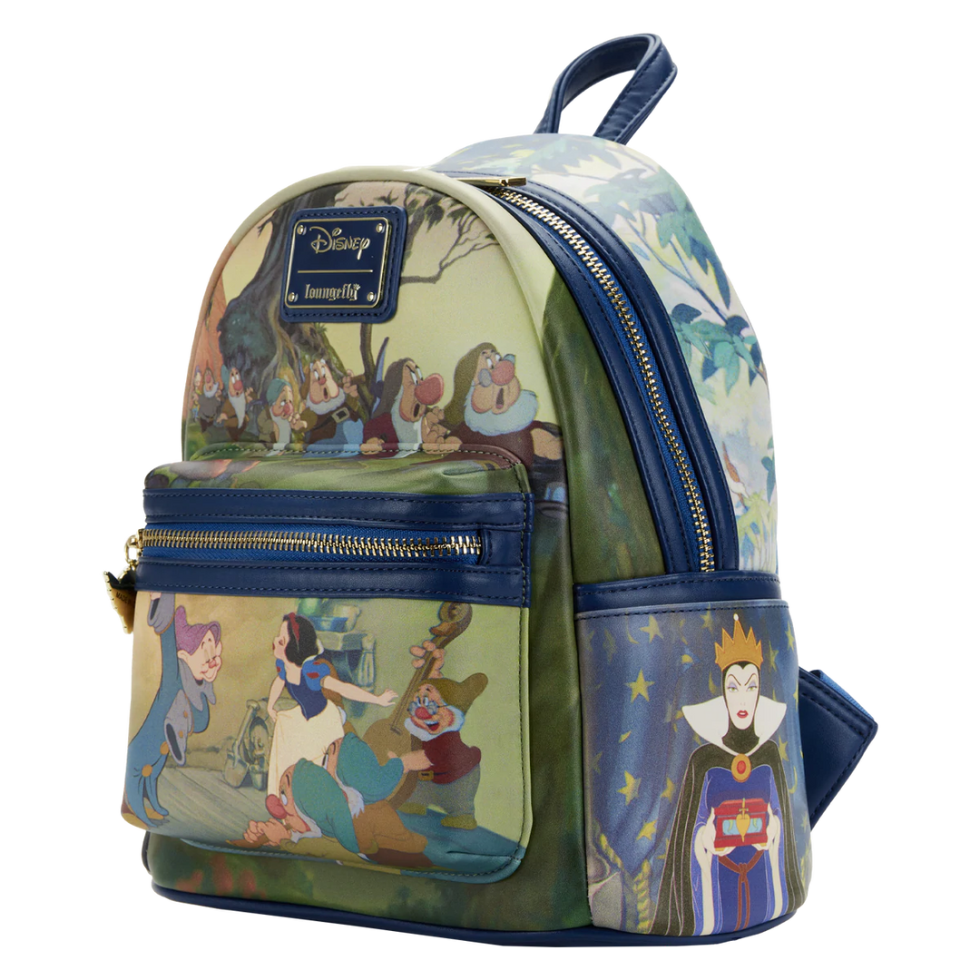 Disney Snow White & The Seven Dwarfs Scenes Mini Backpack