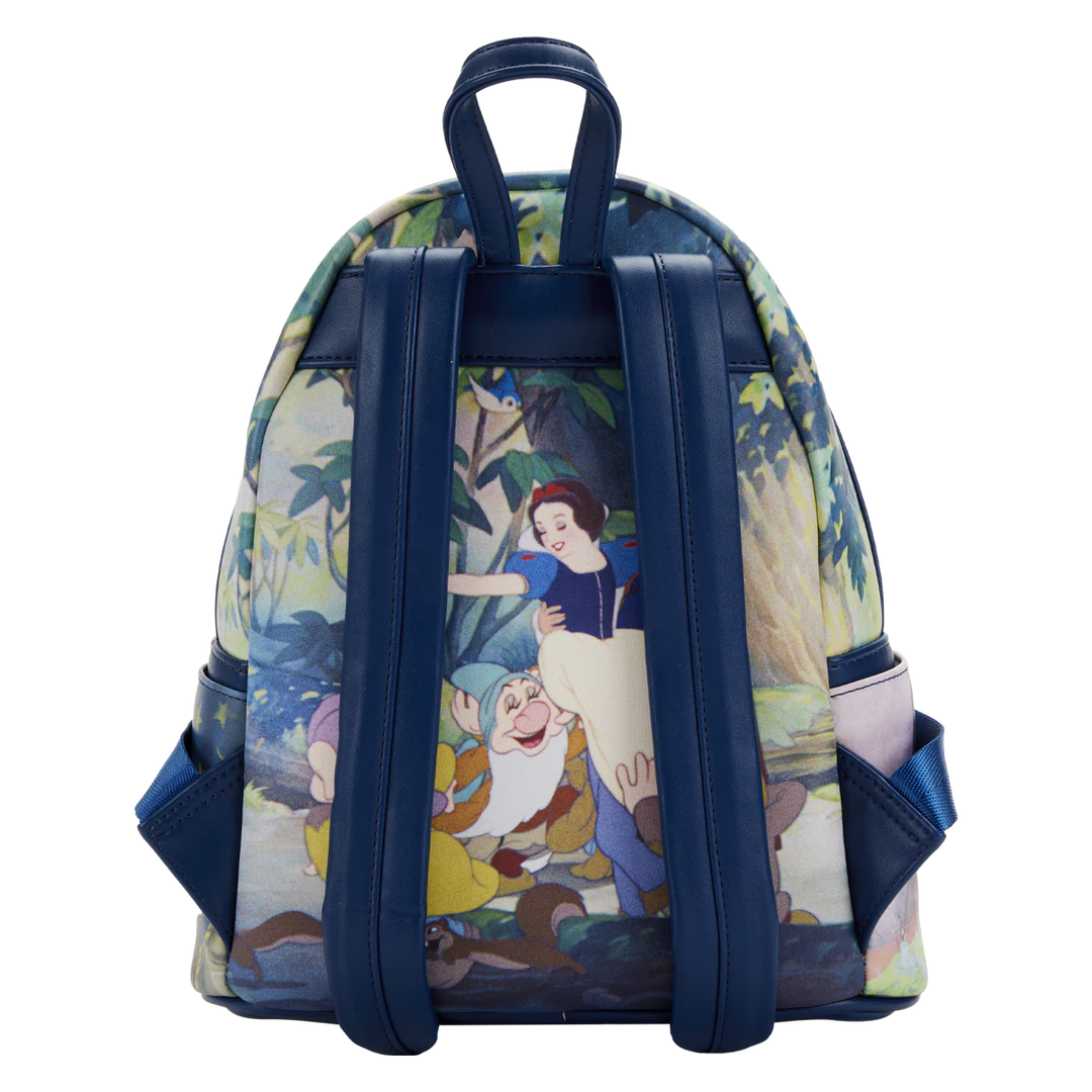 Disney Snow White & The Seven Dwarfs Scenes Mini Backpack