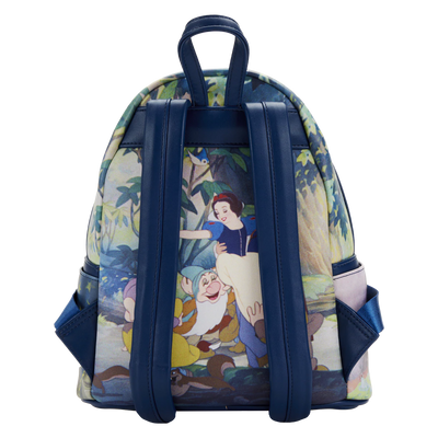 Disney Snow White & The Seven Dwarfs Scenes Mini Backpack
