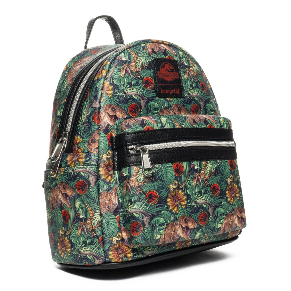 Loungefly Jurassic Park Dinosaur Jungle Mini Backpack