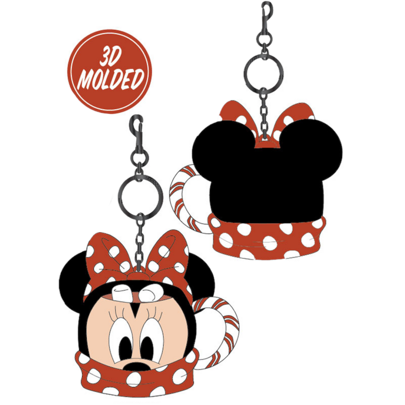 Disney Minnie Cocoa 3D Molded Keychain