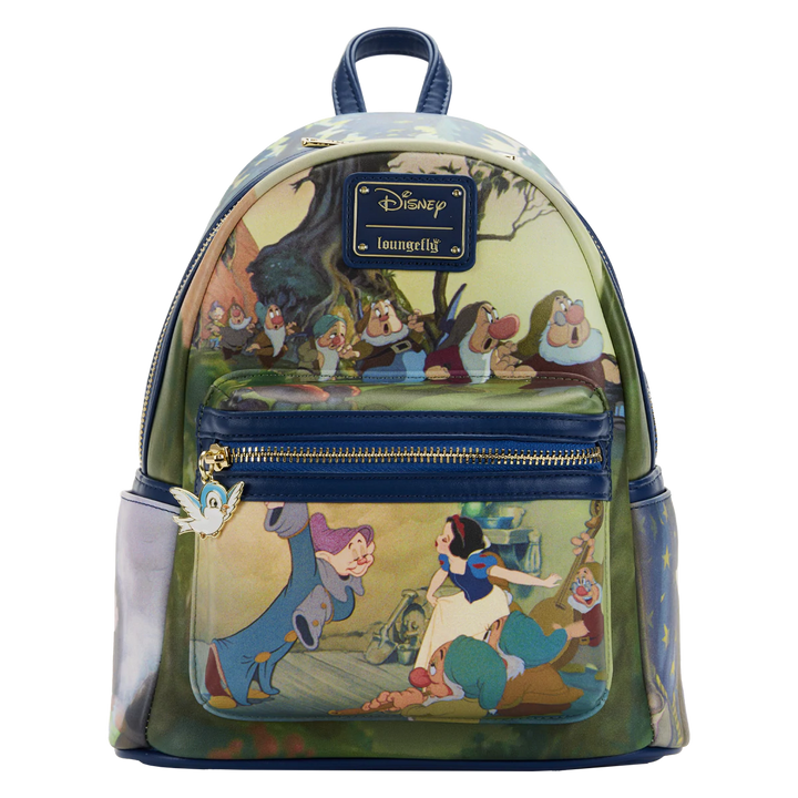 Disney Snow White & The Seven Dwarfs Scenes Mini Backpack