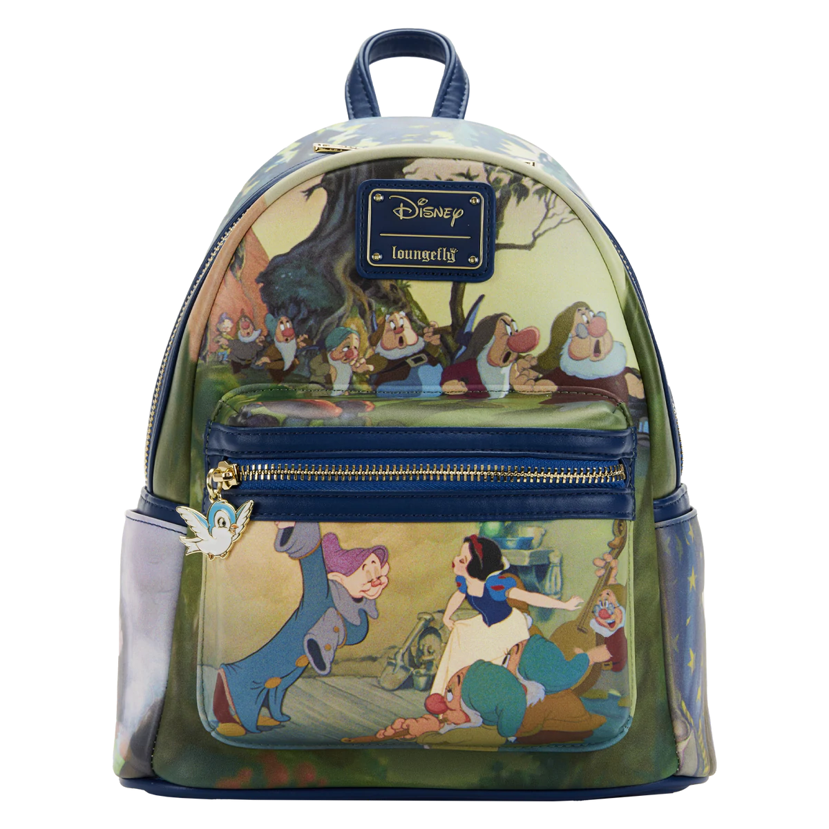 Disney Snow White & The Seven Dwarfs Scenes Mini Backpack