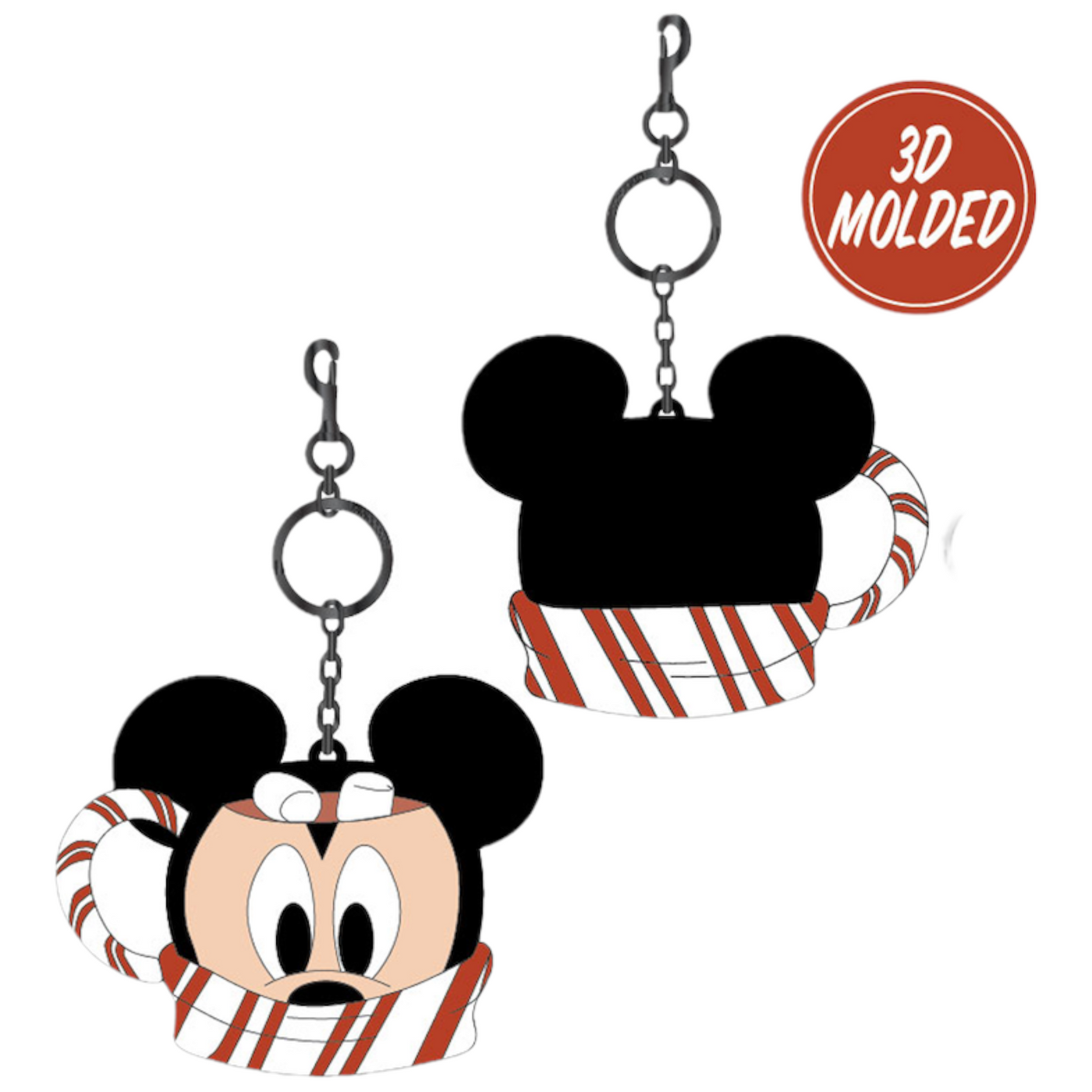 Disney Mickey Cocoa 3D Molded Keychain