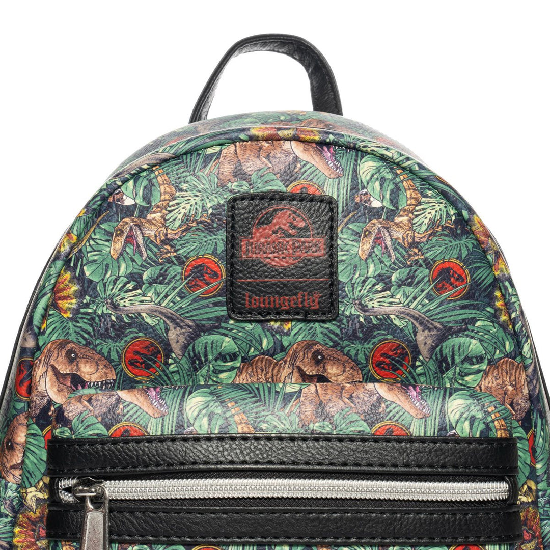 Loungefly Jurassic Park Dinosaur Jungle Mini Backpack