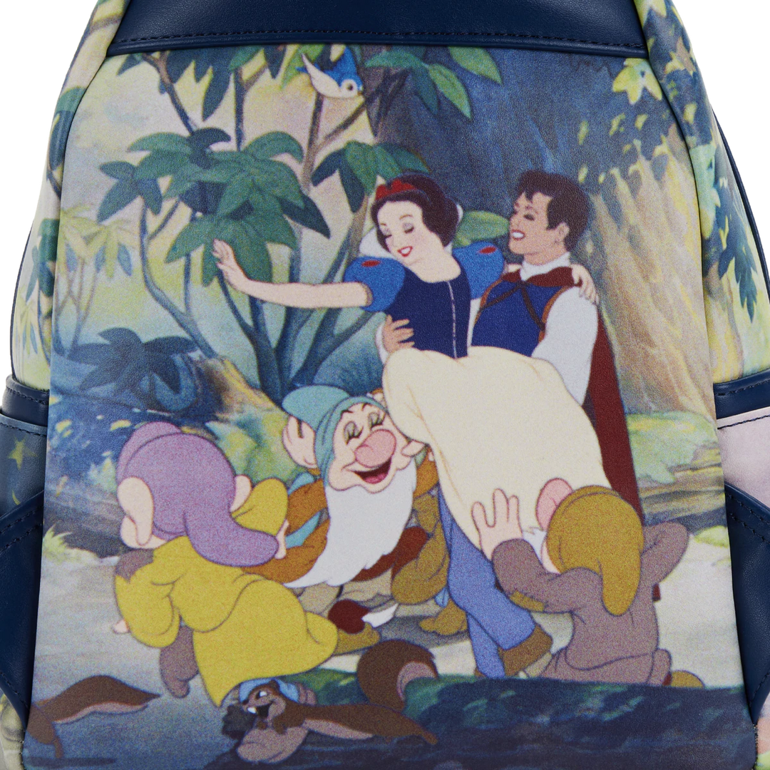 Disney Snow White & The Seven Dwarfs Scenes Mini Backpack