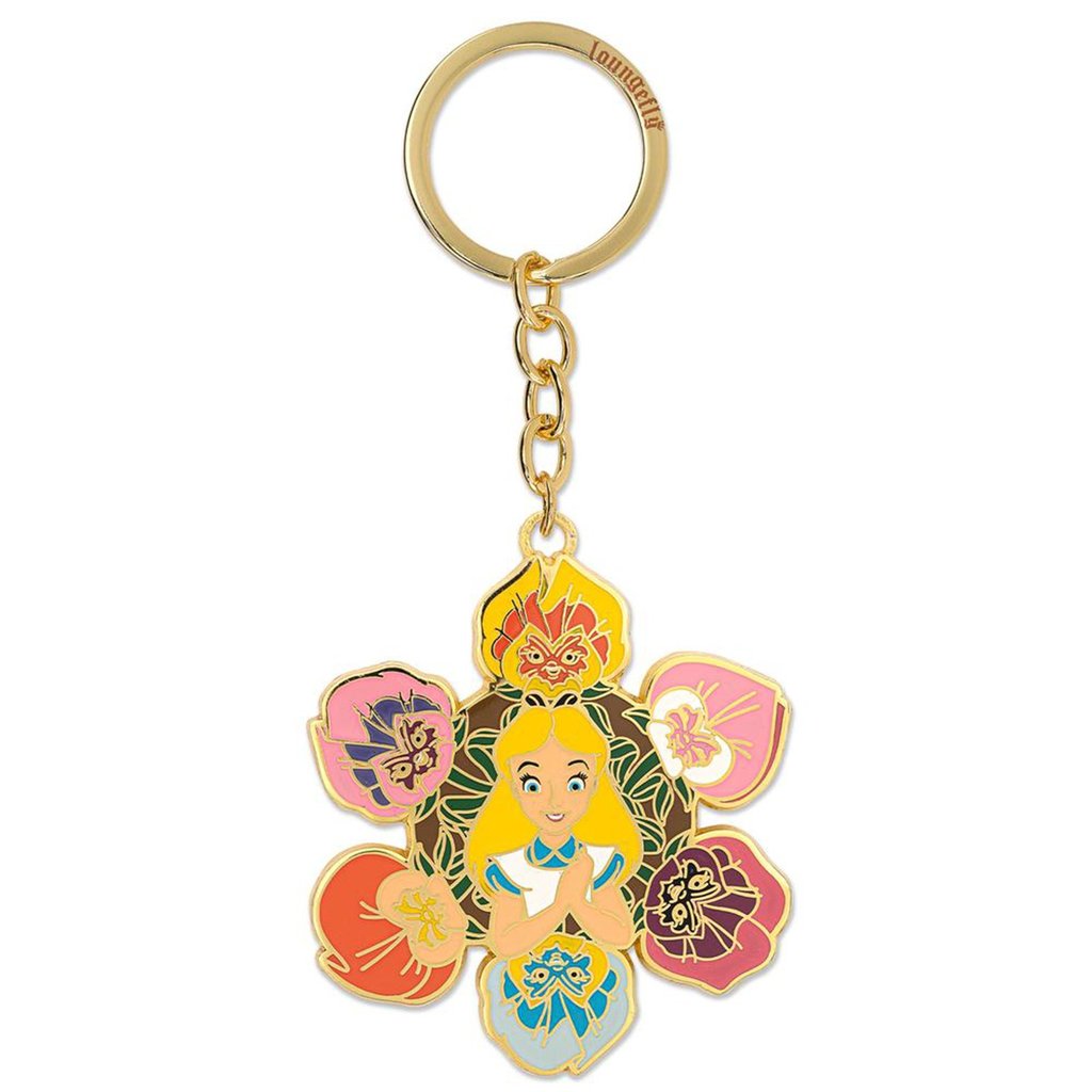 Loungefly Disney Alice in Wonderland Keychain